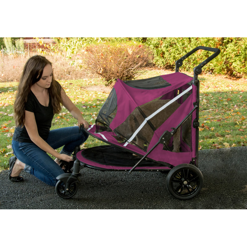 Pet gear expedition no zip stroller best sale